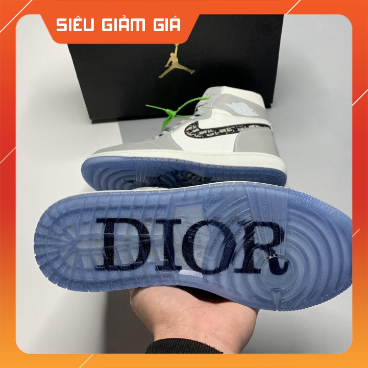 [BÁN CHẠY NHẤT SHOPEE] Giày Jordan, Giày Sneaker JD1 Dio Cổ Cao Đế Trong, Da Cao Cấp, Đế Khâu Full Size Nam Nữ (36-43)