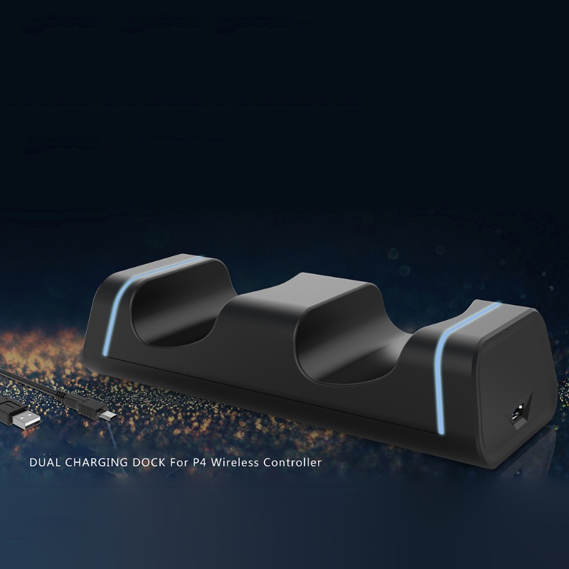 Bộ Đế Sạc Nhanh Chuyên Dụng Cho Tay Cầm Chơi Game Có Đèn LED Báo Hiệu