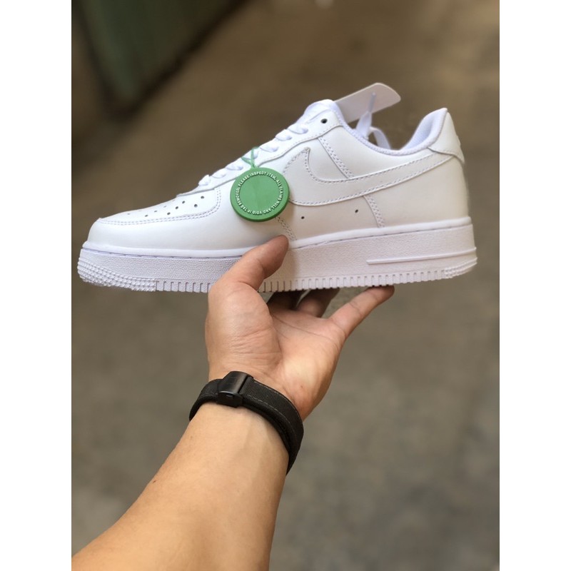 Giày thể thao full trắng Af1 | Cao cấp