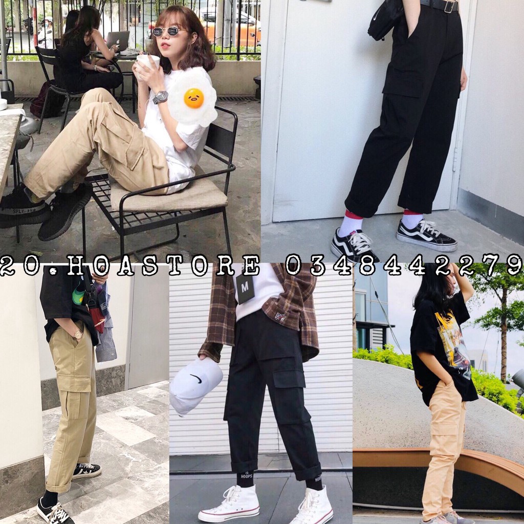 QUẦN BOX PANT KAKI TÚI HỘP UNISEX NAM NỮ STRESS STYLE HOT