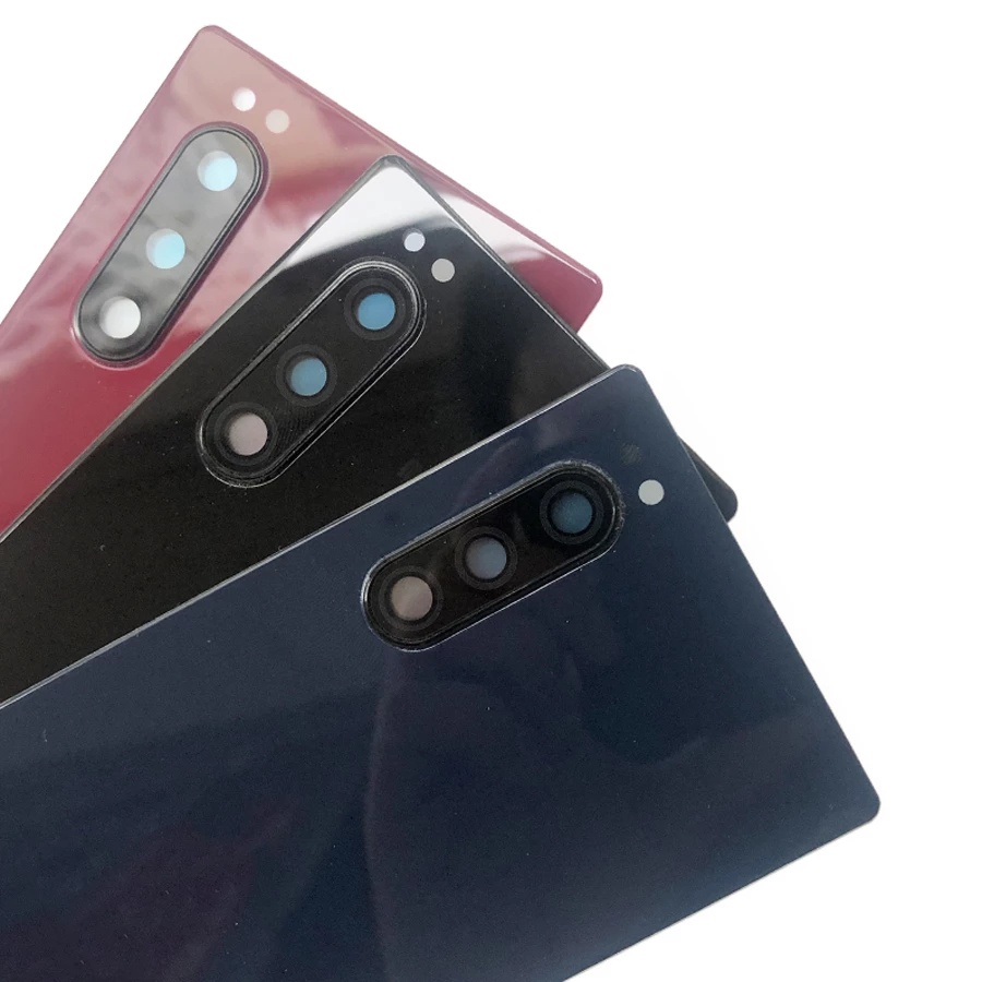 Nắp Lưng Điện Thoại Bằng Kính 100% Thay Thế Chuyên Dụng Cho Sony Xperia 5 Back J8210 J8270 J9210 Ốp