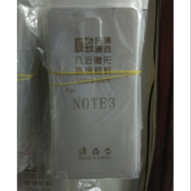 Bộ 3 ốp dẻo trong suốt galaxy note 3