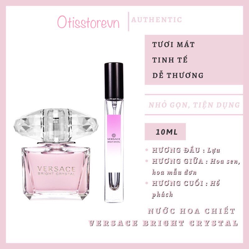 Nước hoa nữ Versace Bright Crystal EDT