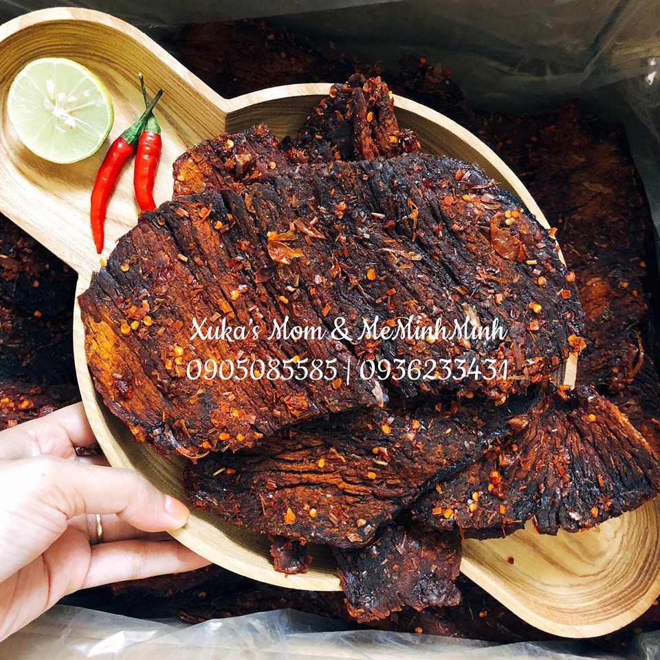 [ĂN VẶT] Khô bò Miếng 100% bò tươi ngon Đặc sản Đà Nẵng - Loại đặc biệt | BigBuy360 - bigbuy360.vn