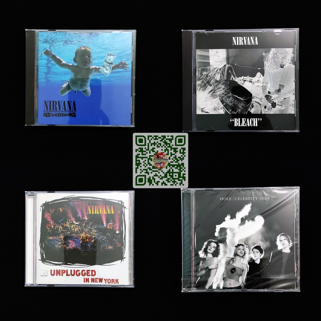 Tổng hợp albums ảnh của Nirvana, Hole và Blondie: Nevermind, In Utero, Bleach