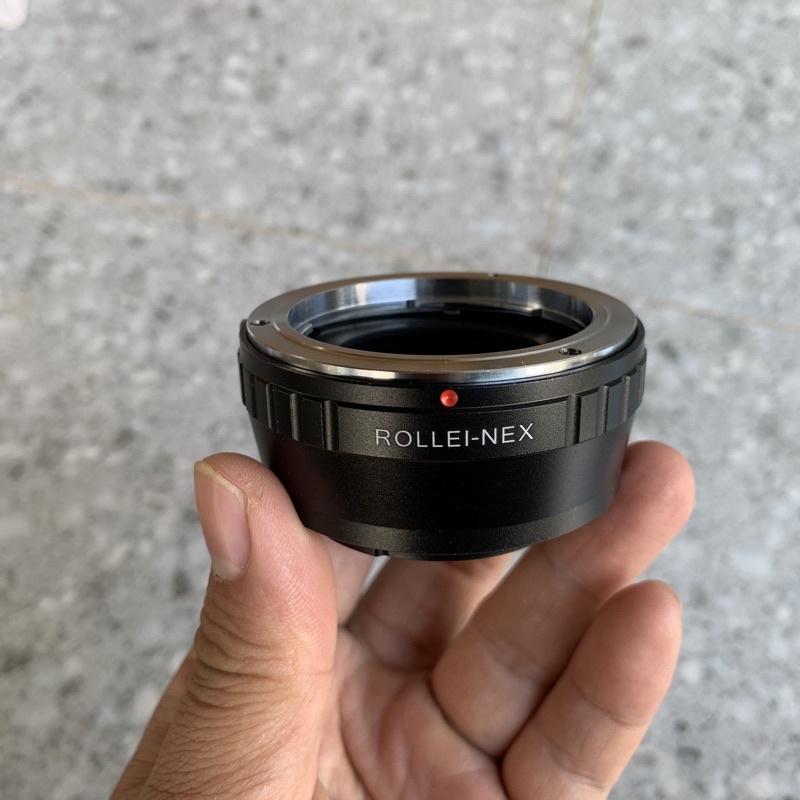 Ngàm chuyển QBM-Nex - sử dụng lens Rollei QBM trên máy Sony E-mount