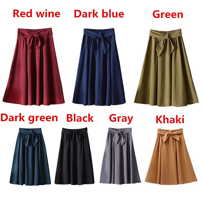 FREESHIP ĐƠN 99K_ Chân Váy Nơ Lưng Cao Phong Cách Vintage | BigBuy360 - bigbuy360.vn
