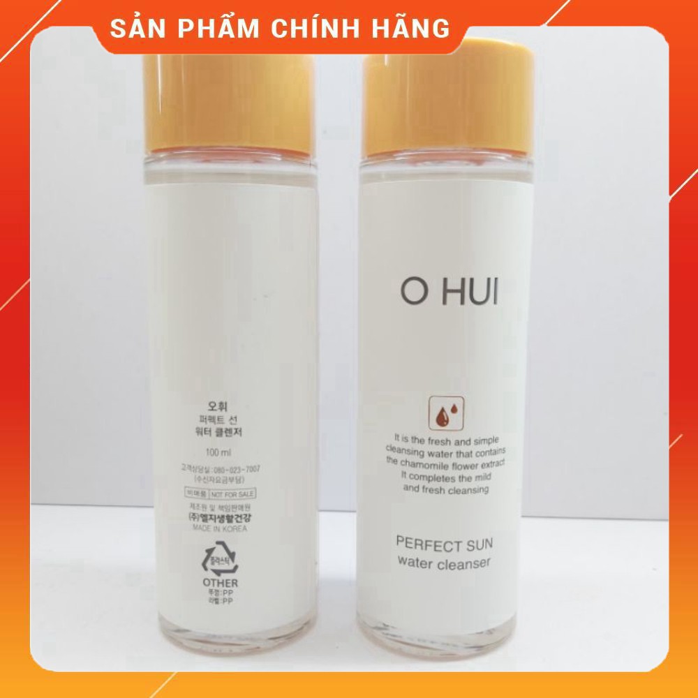 Nước tẩy trang Ohui Perfect Sun Water Cleanser 100ml