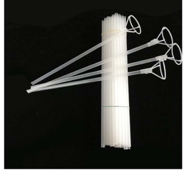 1 Que nhựa gài bóng trong suốt - Que bóng jumbo