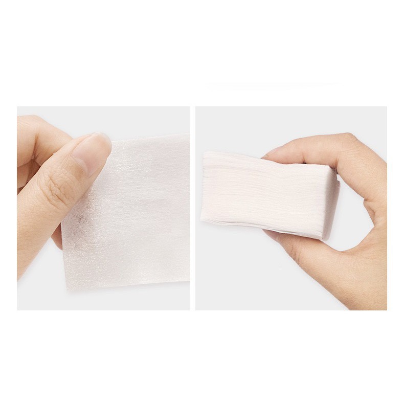 Bông tẩy trang cotton puff, bông thấm toner mềm mịn, an toàn với da từ hãng IMAGES nội địa trung
