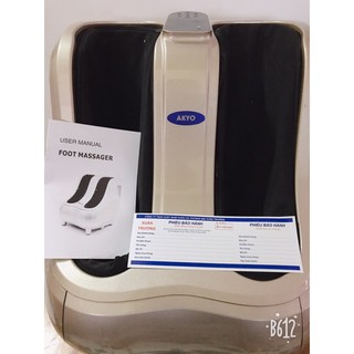 Máy massage chân AKYO (Japan) có chế độ làm nóng bàn chân