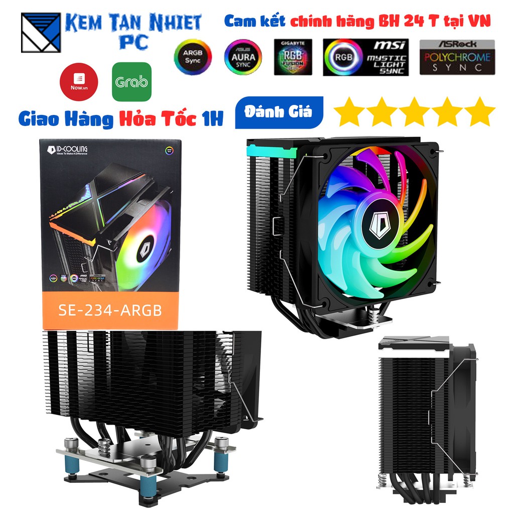 Quạt CPU ID-COOLING SE-234-RGB