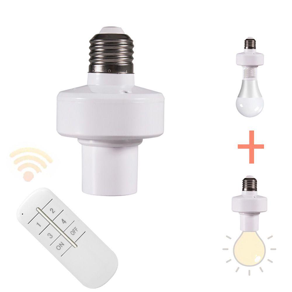 Đế Đèn Led 1 Bóng Có Công Tắc Bật / Tắt WiFi Điều Khiển Từ Xa Tiện Dụng