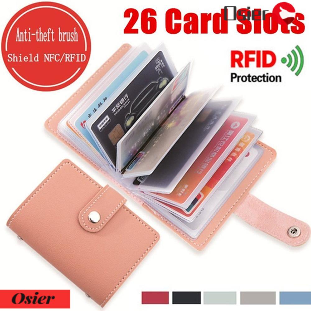 Ví Mỏng Đựng Thẻ 1 / 26 Ngăn RFID