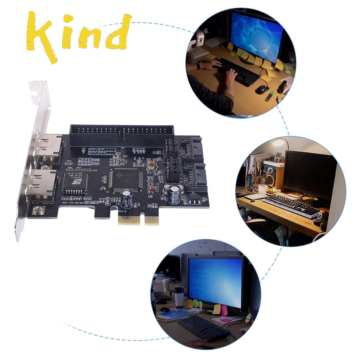 Bảng Mạch Chuyển Đổi Pci Sang Ide Pci-E Sang 2sata Ide Jmb363 | BigBuy360 - bigbuy360.vn