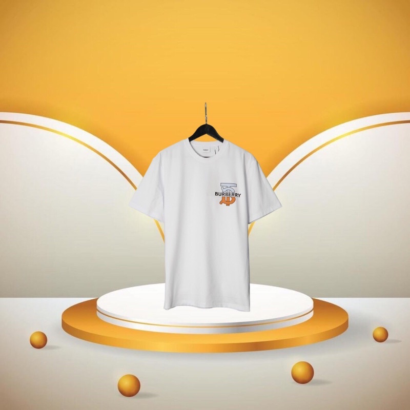 ÁO THUN UNISEX BURBERRY , ÁO THUN BURBERRY Hình TB Motif BIG SIZE