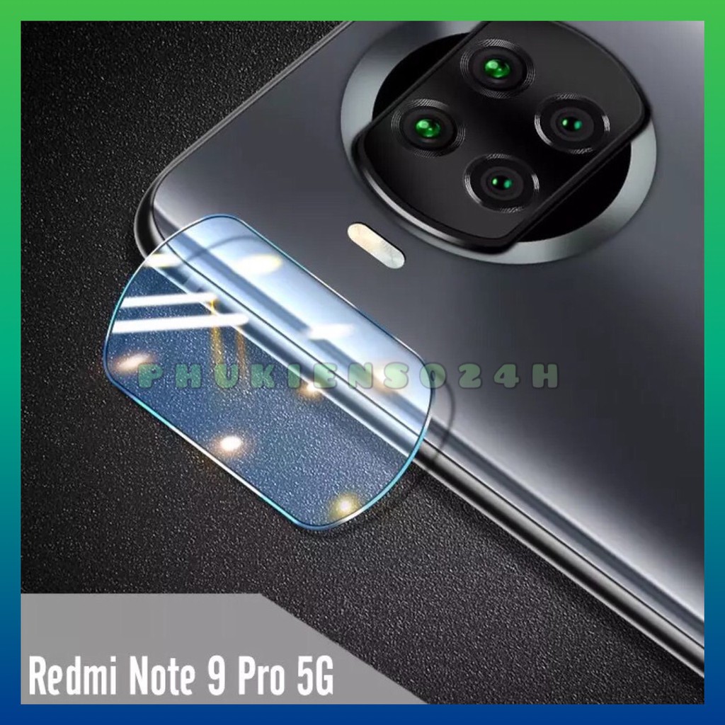 Dán cường lực nano dẻo bảo vệ Camera cho Xiaomi Redmi Note 9 Pro 5G 2021