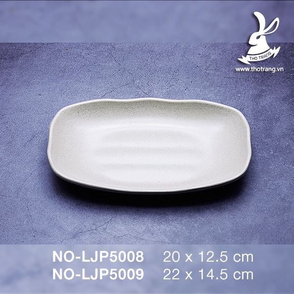 Dĩa Oval Sâu 9 Nâu Nhựa Melamine Đài Loan - Chính Hãng