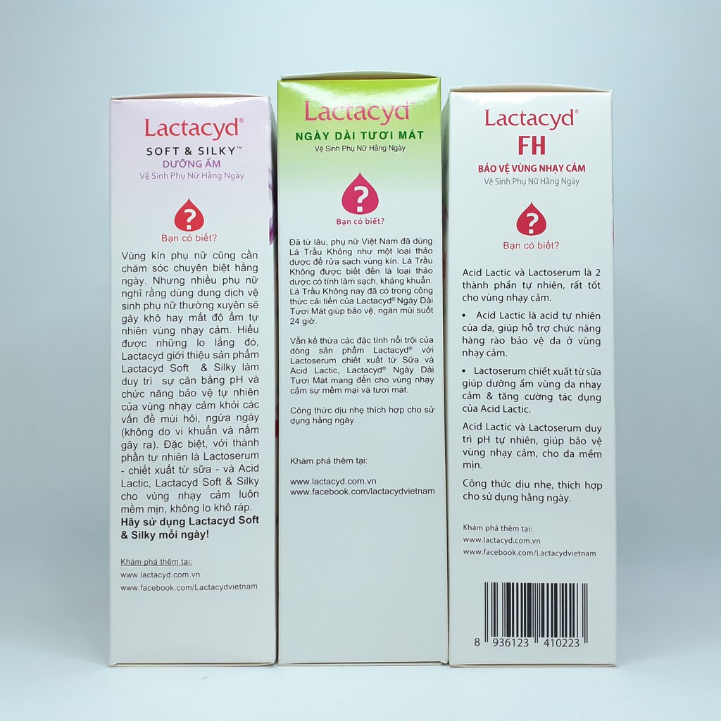Dung Dịch Vệ Sinh Phụ Nữ Lactacyd 250ml