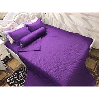 Bộ ga gối chan satin m6