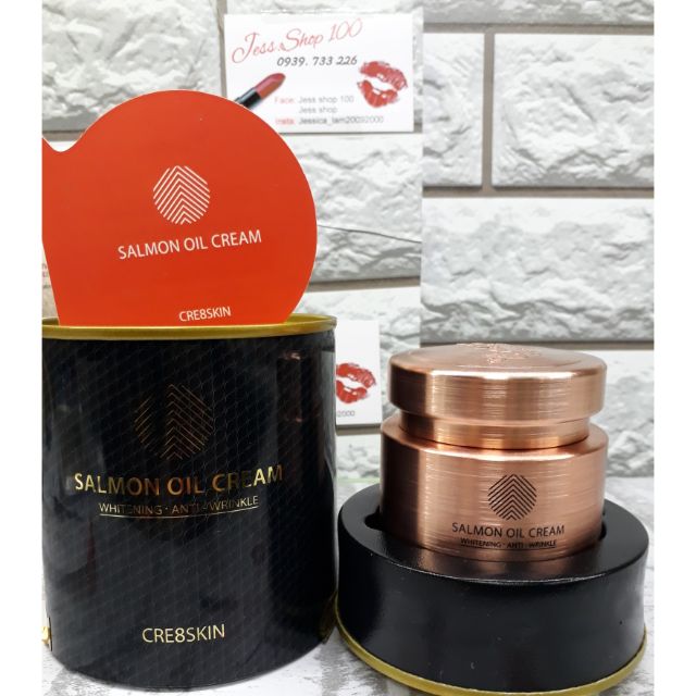 Kem dưỡng cá hồi Cre8skin Salmon Oil Cream 80g