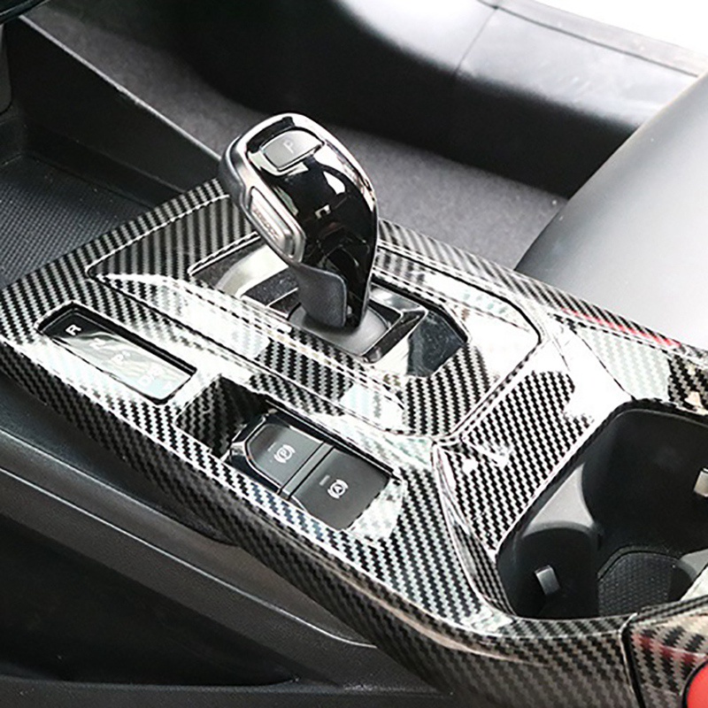 Khung Trang Trí Bảng Điều Khiển Cần Gạt Số / Cốc Nước Cho Xe Hơi MG 5 MG5 2020 2021