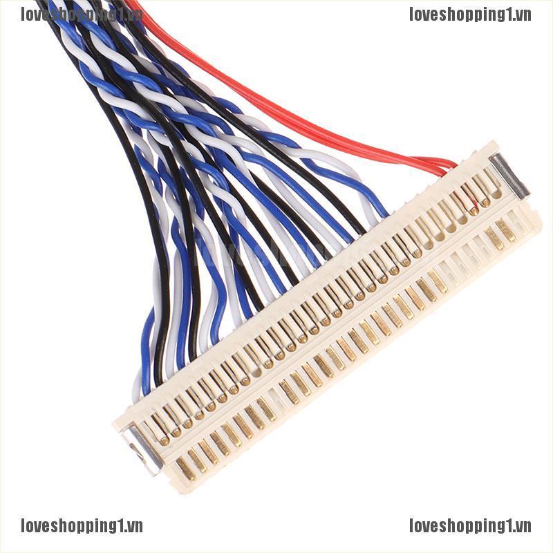 Dây Cáp LVDS Cố Định-30P-S6 30pin 2 ch 6-bit dual 6bit Màn Hình LCD