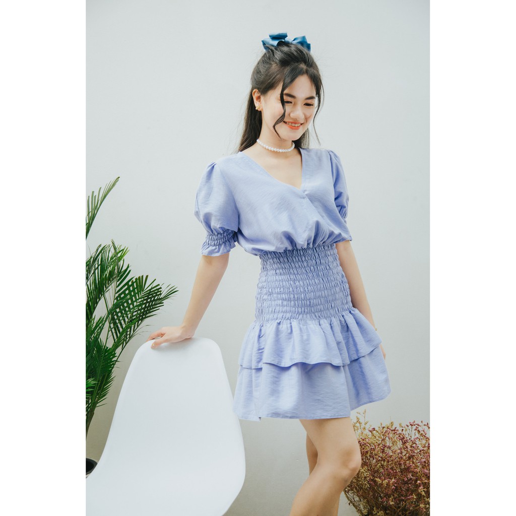 Váy đầm thiết kế dáng ôm body dún eo