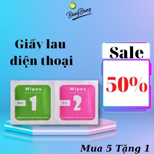 Giấy Lau 1 2 Cho Màn Hình Điện Thoại, Ipad, Kính, Máy Tính Bảng, Ống Kính