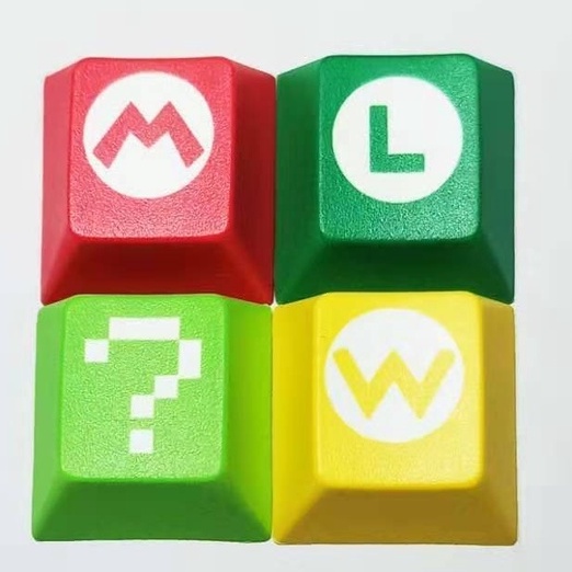 Bộ Phím Rời PBT In Hình mario Đáng Yêu