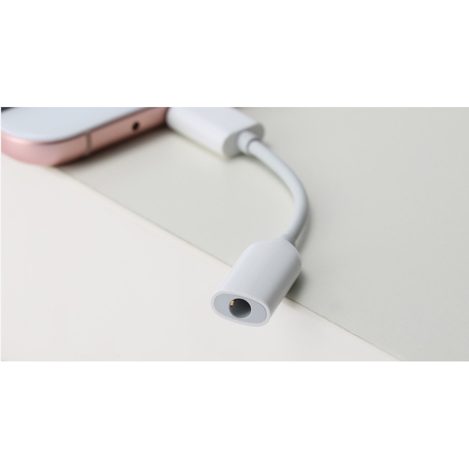 Cáp chuyển từ Type-C sang jack âm thanh 3.5 mm Xiaomi - Adapter chuyển USB type C sang 3.5mm Xiaomi