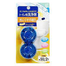 Set 2 viên thả bồn cầu hương cam