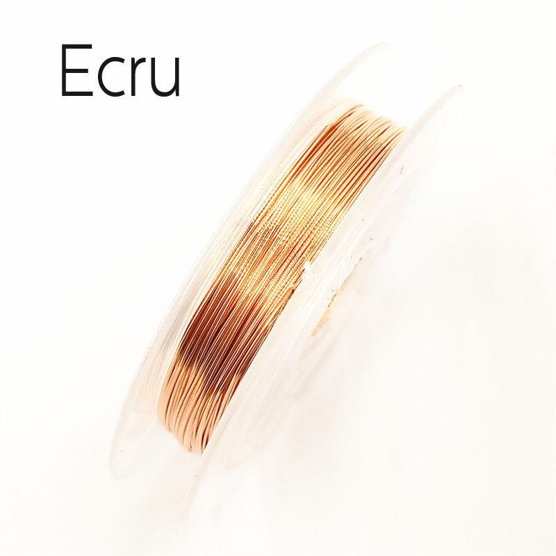 1 Cuộn Dây Đồng 0.3mm*10m Làm Trang Sức Thời Trang