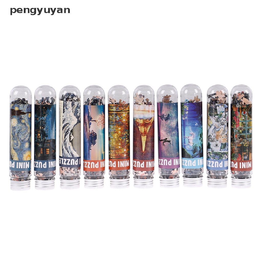 (pengyuyan) Bộ Đồ Chơi Xếp Hình Tranh Sơn Dầu 150 Mảnh mini Giáo Dục Cho Người Lớn Trẻ Em