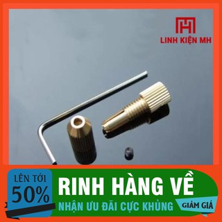 Đầu kẹp mũi khoan mini trục 2.3 - kẹp mũi từ 0.7- 1.4mm