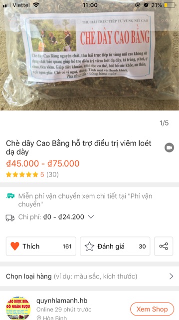 Chè dây Cao Bằng hỗ trợ điều trị viêm loét dạ dày | BigBuy360 - bigbuy360.vn