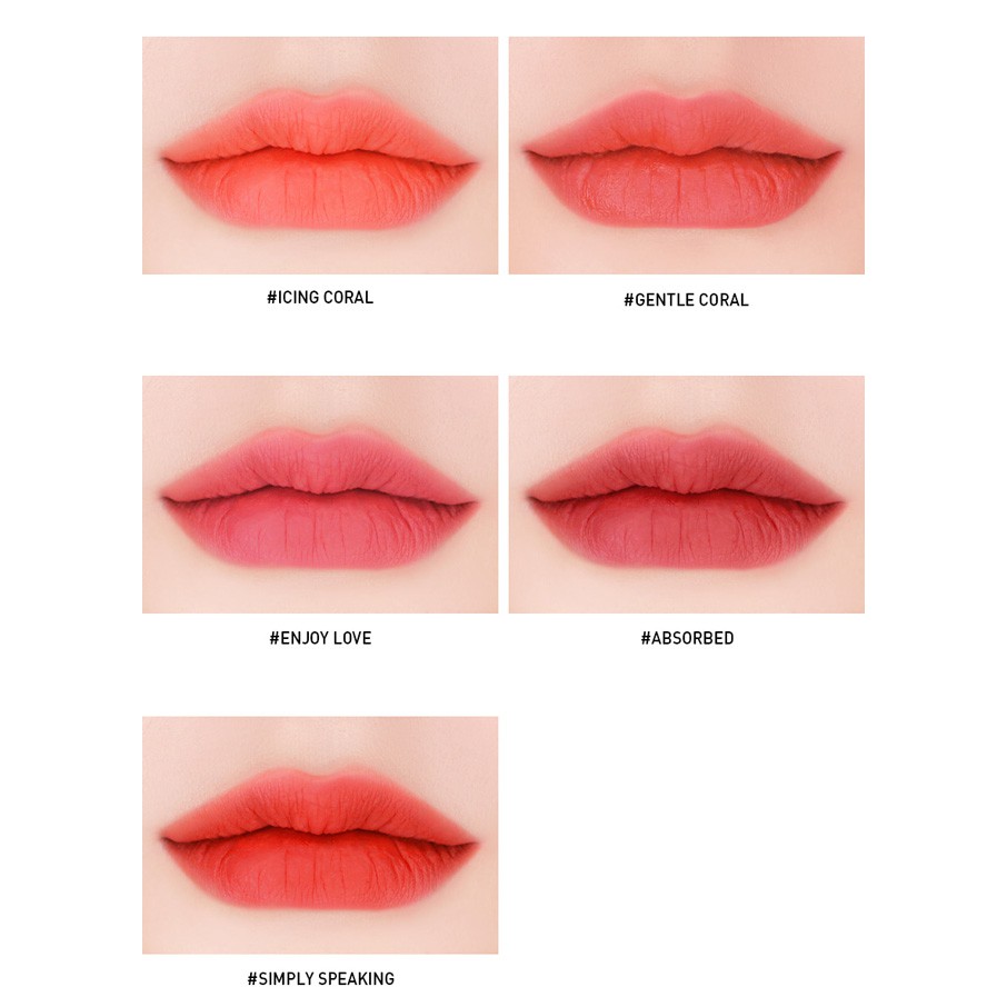 5 màu son mới 3CE Velvet Liptint cho mùa hè rực rỡ