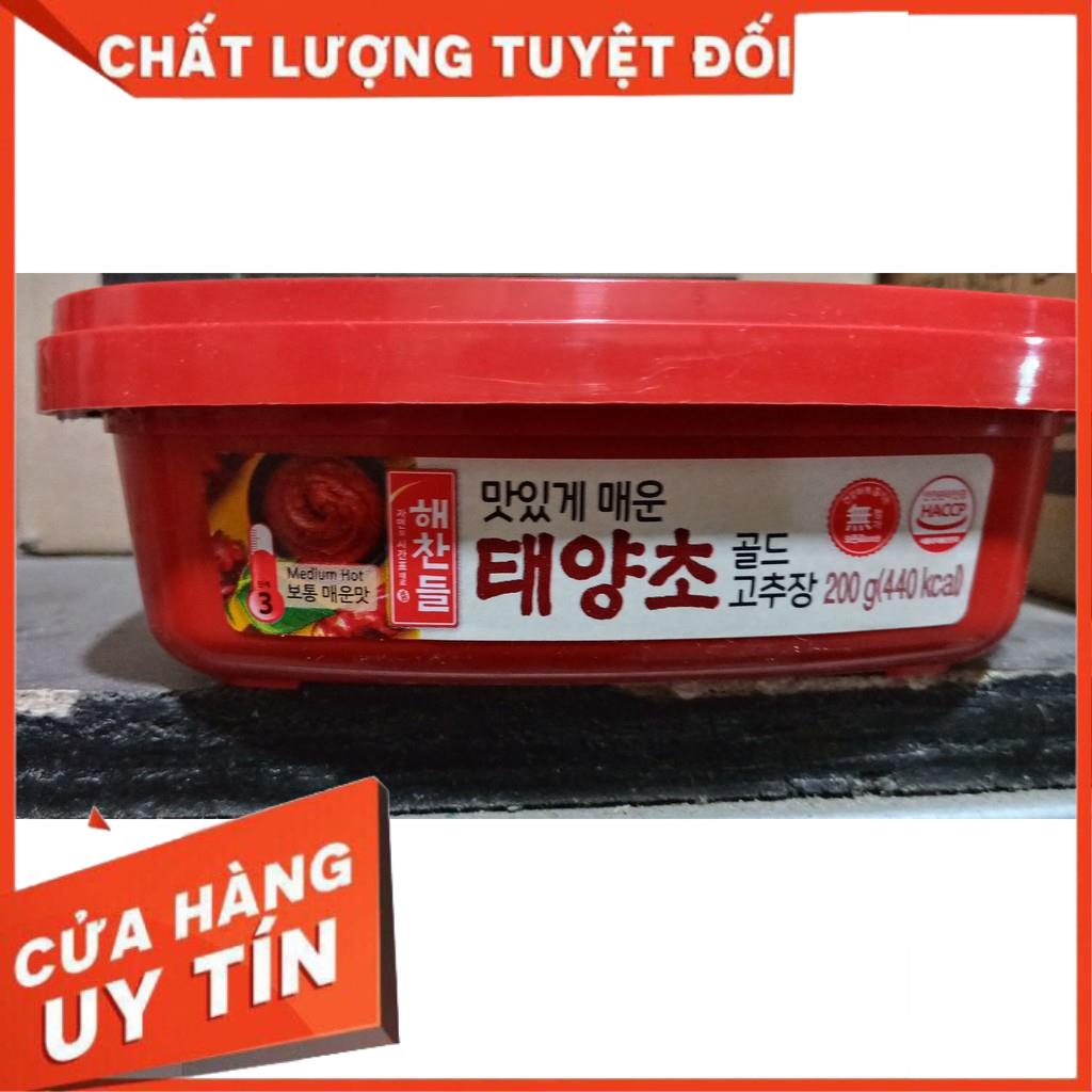 TƯƠNG ỚT HÀN QUỐC 200G - 해찬들 고추장 > GIÁ THEO THÙNG 200GR*32EA