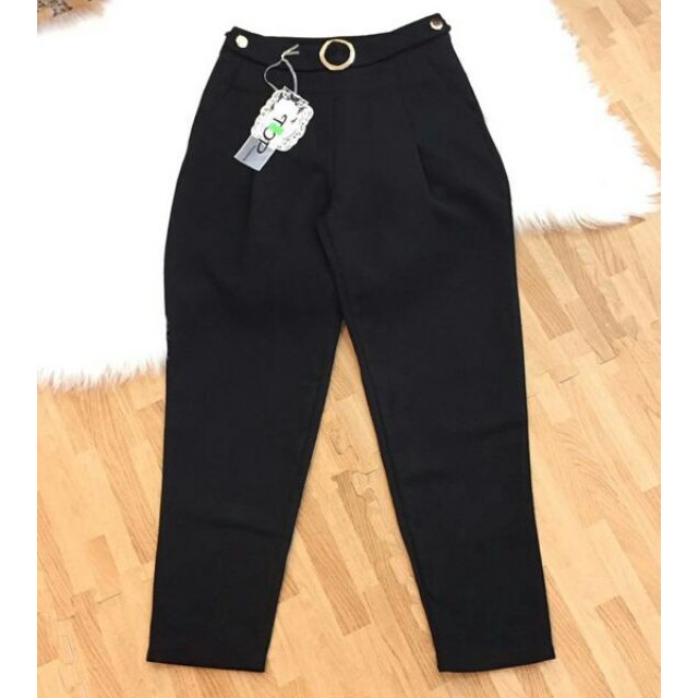 Quần Baggy Đai Tròn 3 màu Sang Chảnh