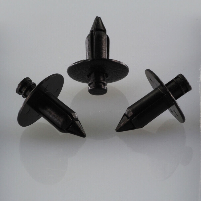 Bộ 50/100 Đinh Tán 8mm, Chốt Vít nở nhựa, chốt nhựa bấm loại