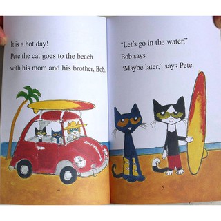 Hàng nhập - Pete The Cat (Size A4)