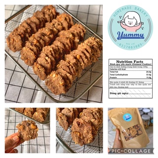 Bánh quy Yến mạch HEALTHY 150g-300g (Oatmeal Cookies)