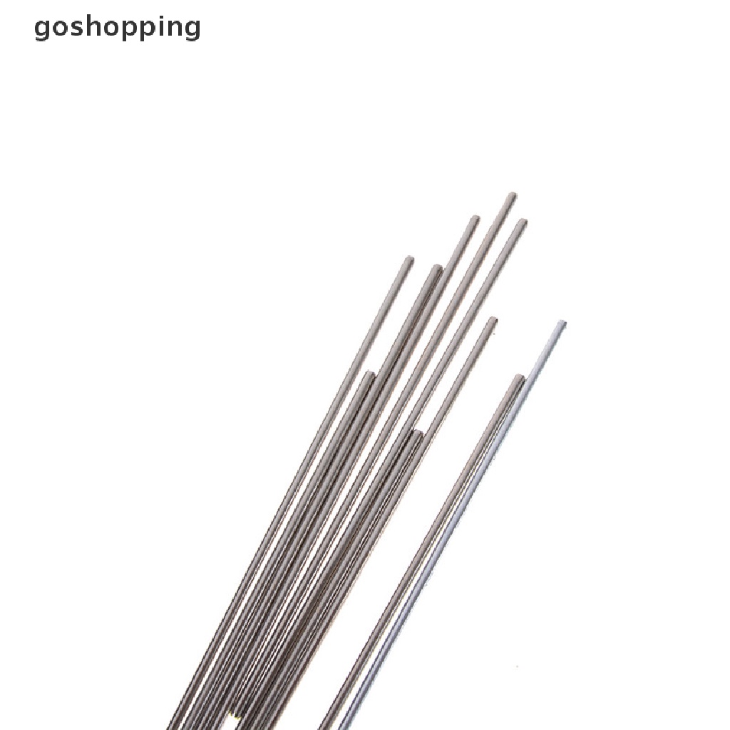 Set 10 Trục Bánh Răng Kim Loại 2 * 100mm Đường Kính 2mm Tự Làm Đồ Chơi Xe Hơi