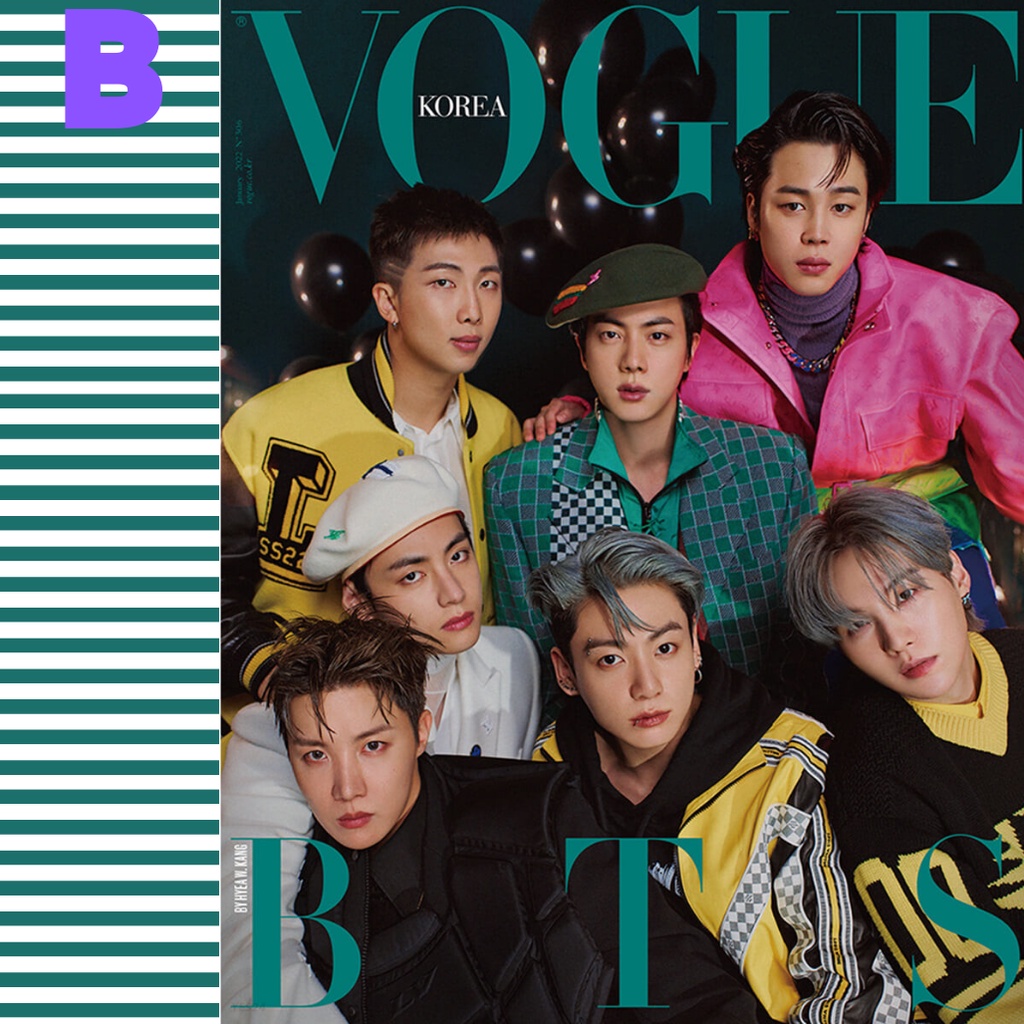 Thỏi son môi VOGUE KOREA 2022 Jan. BTS
