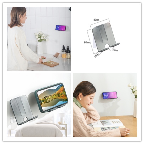 ☆☆☆Giá Đỡ Điện Thoại Gắn Tường Không Đục Lỗ Tiện Dụng Khi Sạc Điện Thoại