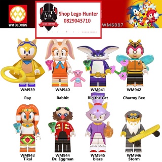 Xếp hình Minifigures các nhân vật hoạt hình phim Nhím Sonic WM 6087