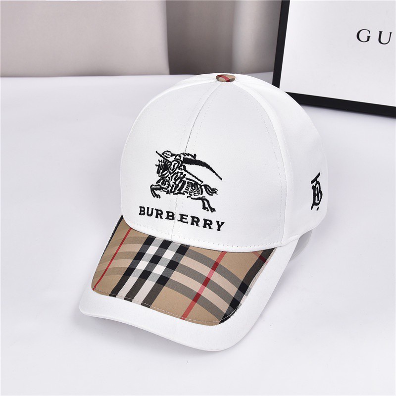 BURBERRY Thời Trang Mũ Lưỡi Trai Phong Cách Bóng Chày Cá Tính