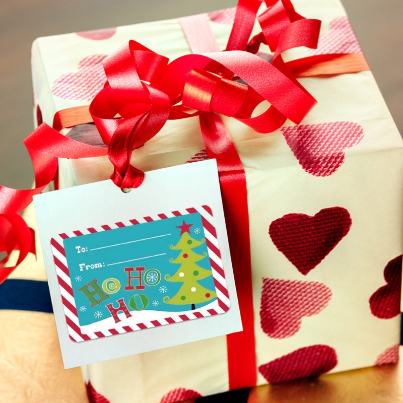 250 Nhãn Dán Trang Trí Giáng Sinh Nhiều Kiểu Dáng