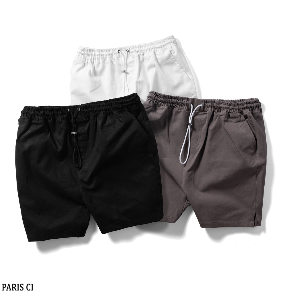 Quần short nam form slimfit, lưng thun mặc thoải mái QHO2