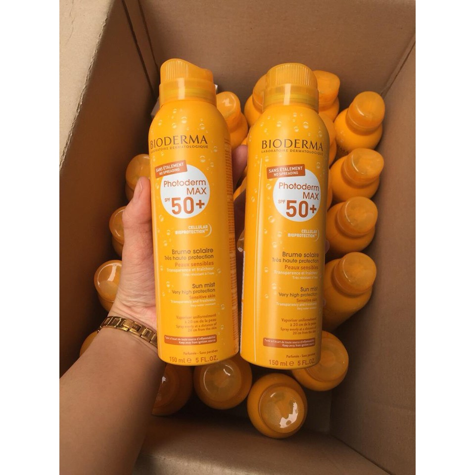 Xịt chống nắng Bioderma Photoderm Max Brume Solaire SPF 50+ [ 150ml ] | BigBuy360 - bigbuy360.vn